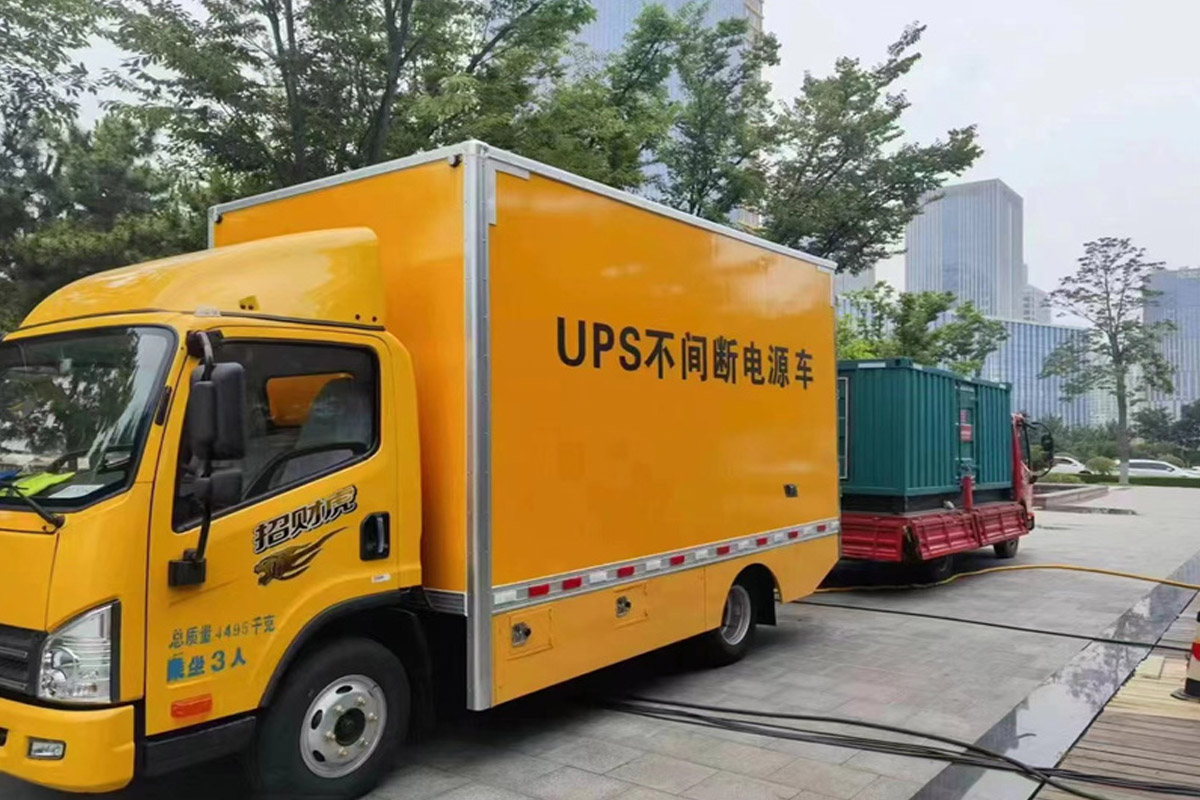 达尔罕茂明安联合发电机租赁施工现场